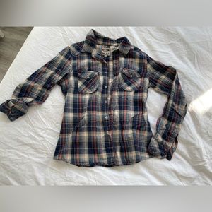 EUC TNA Classic Fit Plaid Shirt